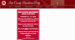 Desktop Screenshot of lakegop.com